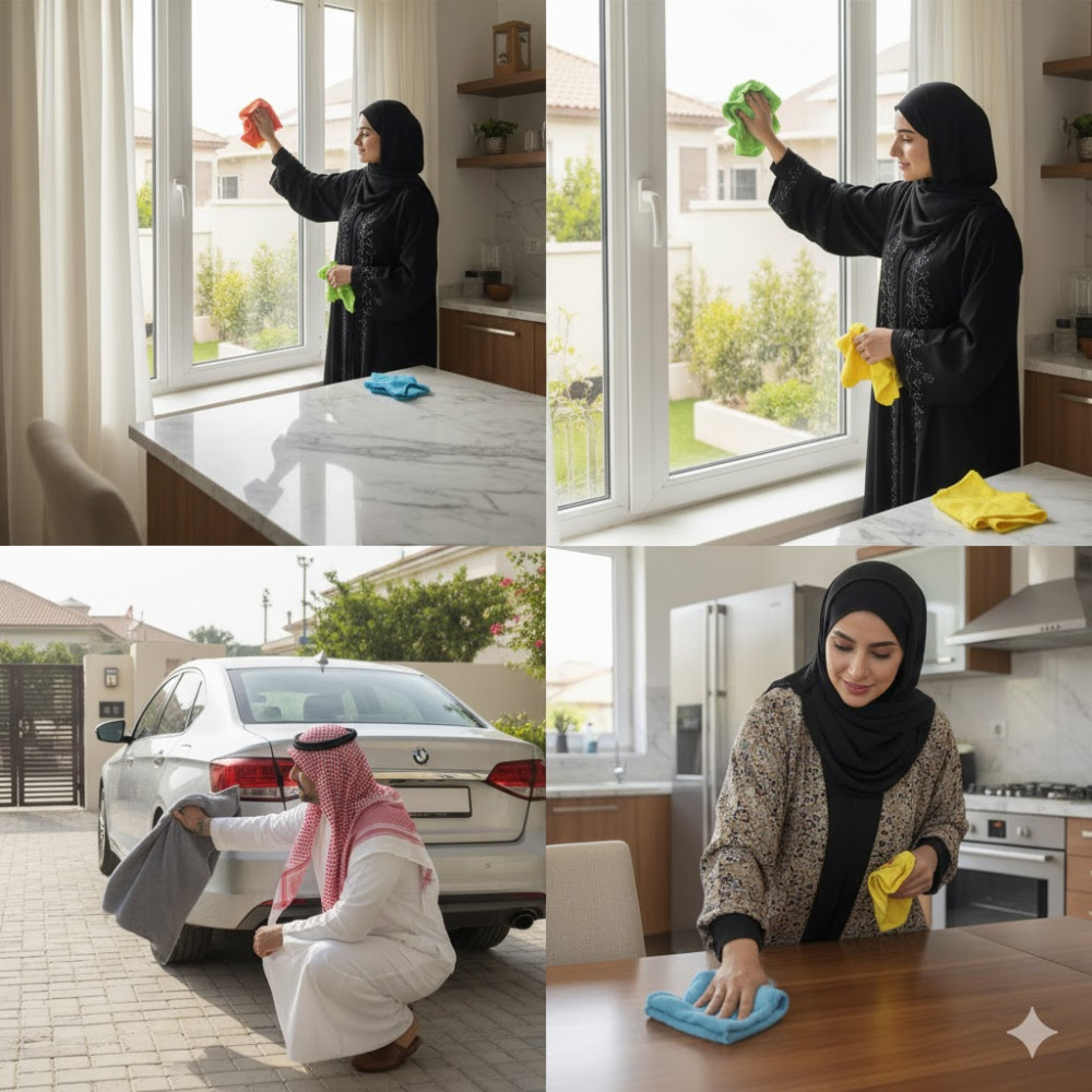 أفضل استخدامات مناشف المايكروفايبر في المنزل