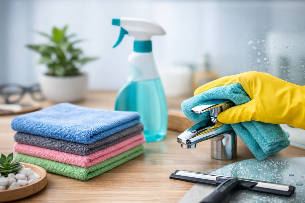 ما هي مناشف المايكروفايبر؟ ولماذا تُعد الخيار الأفضل للتنظيف اليومي مع شينرا؟