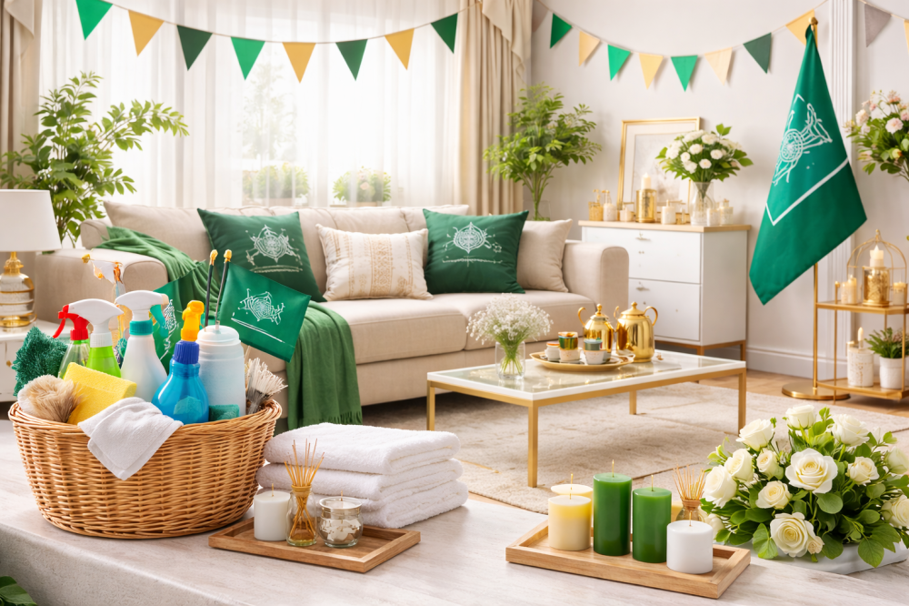 يوم التأسيس السعودي: تجهيز منزلك بلمسة نظافة وأناقة