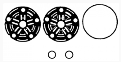 طقم اصلاح كمبروسر فورد أمريكي - COMPRESSOR GASKET...