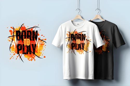 تشكيلة تصاميم تي شيرت T-shirt قابلة للتعديل: أضف ل...