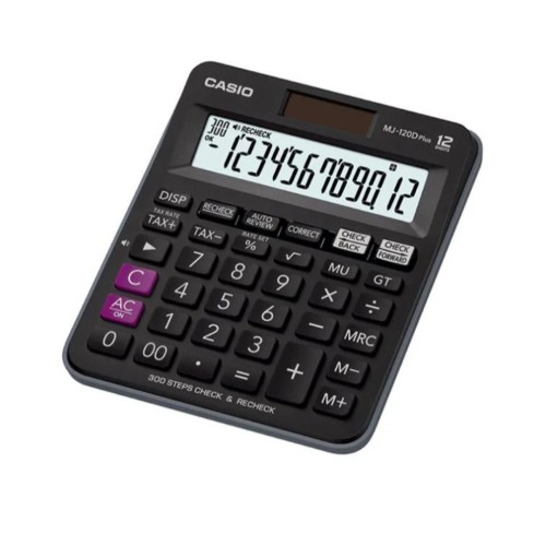 الة حاسبة كاسيو 12 رقم موديل MJ-120D