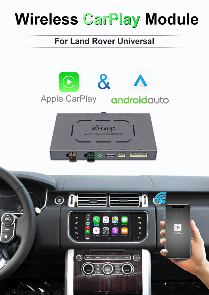 Joyeauto Wireless Apple CarPlay For Land Rover Range Rover Evoque