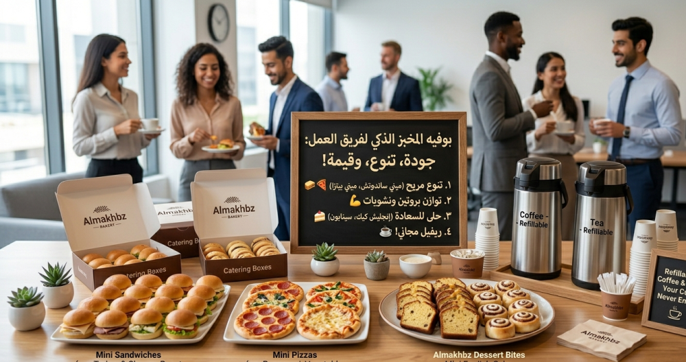 كيف توفر وجبة مشرفة لفريق عملك؟