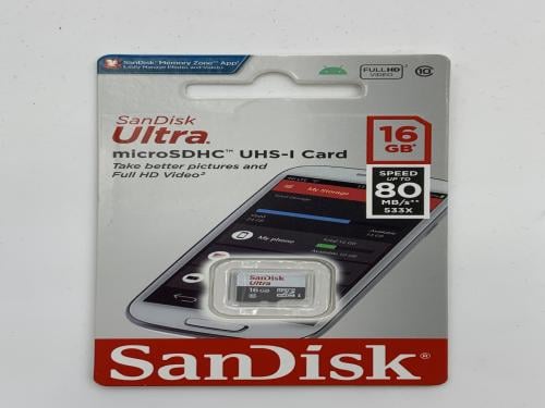 بطاقة ذاكرة 16GB سانديسك