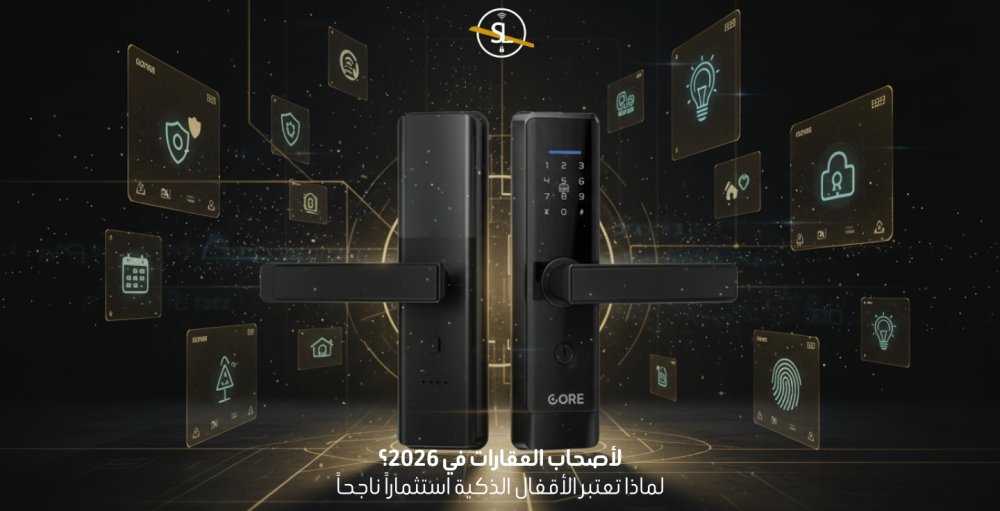 لماذا تعتبر الأقفال الذكية استثماراً ناجحاً لأصحاب العقارات في 2026؟