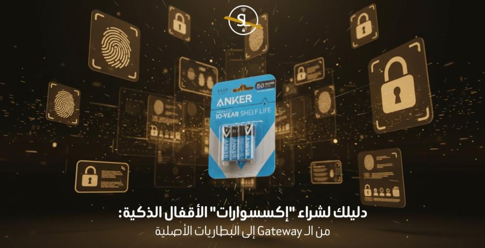 دليلك لشراء "إكسسوارات" الأقفال الذكية: من الـ Gateway إلى البطاريات الأصلية