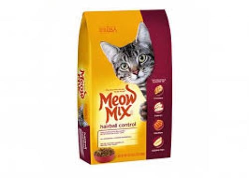 Meow Mix Dry Cat Food Ball Control
