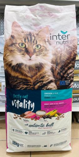 Internutri Dry Cat Food Chicken & Ranch 18kg