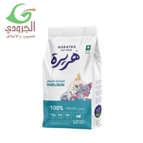 Tuyong pagkain ng kuting para sa pang-adultong buhok at balat ng pusa