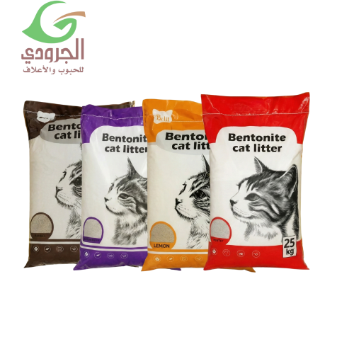 رمل للقطط بنتونيت تاهي بعدة روائح 25 لتر