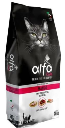 الفا طعام جاف للقطط 20كج