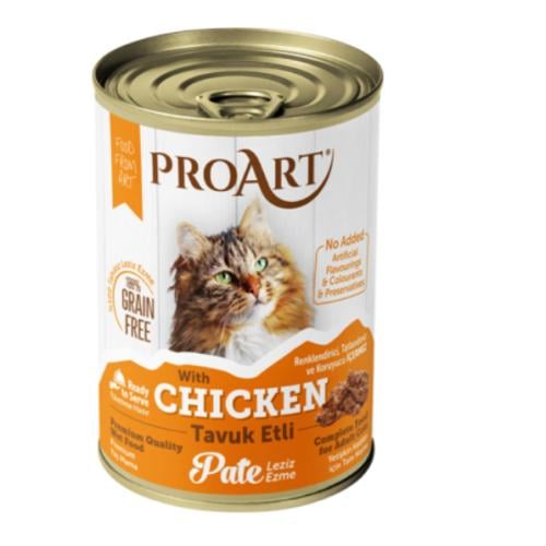 ProArt Chicken Paste for Adult Cats 400g Carton of 12 Pieces