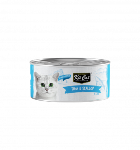 Kit Cat Wet Cat Food Tuna & Scallop 80g