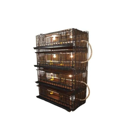 4 na palapag na plastic incubator