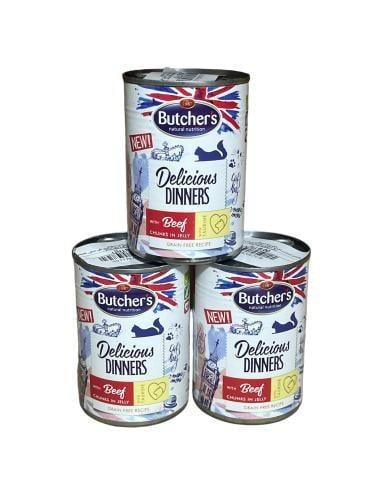 پیچر کا ڈبہ بند کھانا، 400 گرام، 3 ٹکڑے