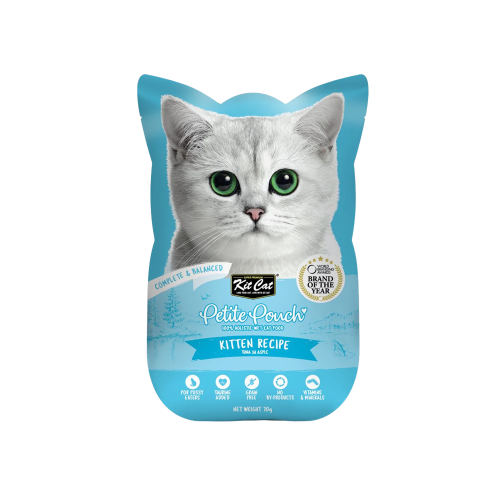 كت كات تونة بالجيلي للقطط الصغيرة – طعام رطب متكامل 70غ