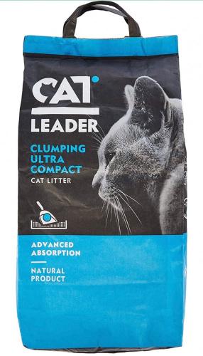 كات ليدر رمل القطط عالي التكتل ويكتم الرائحة