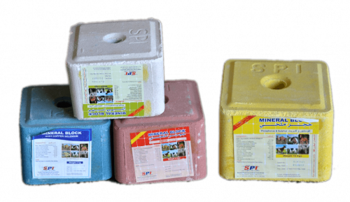 معدنی نمکیات کے چھوٹے کیوب