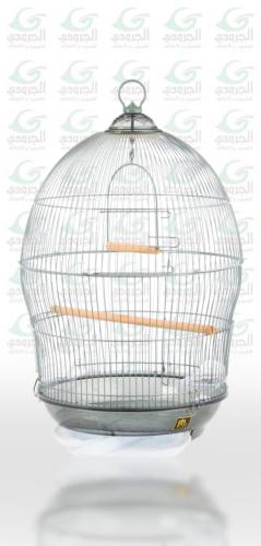 Large grey bird cage