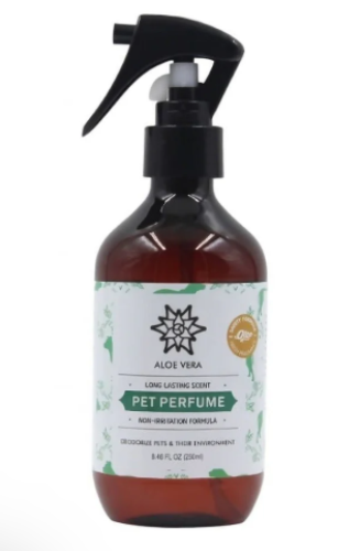 پالتو جانوروں کے لیے ایلو ویرا کی خوشبو کے ساتھ پرفیومڈ سپرے، 250 ملی لیٹر
