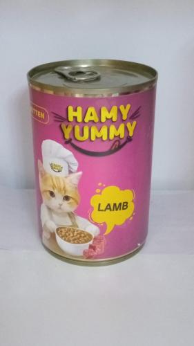 ہیمی یامی گیلی بلی کا کھانا گوشت کے ساتھ 400 گرام