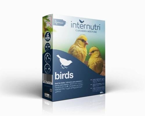 وٹامن 400 گرام کے ساتھ کینریز کے لیے انٹر فوڈ