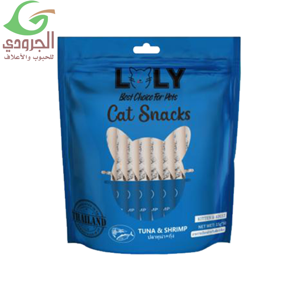 لولي كات مكافآت بالتونا والجمبري 50 ظرف للقطط
