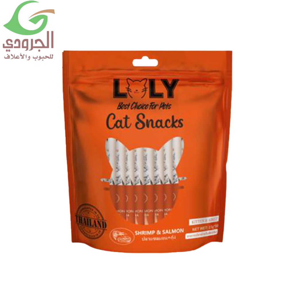 لولي كات مكافآت بالسالمون والجمبري 50 ظرف للقطط