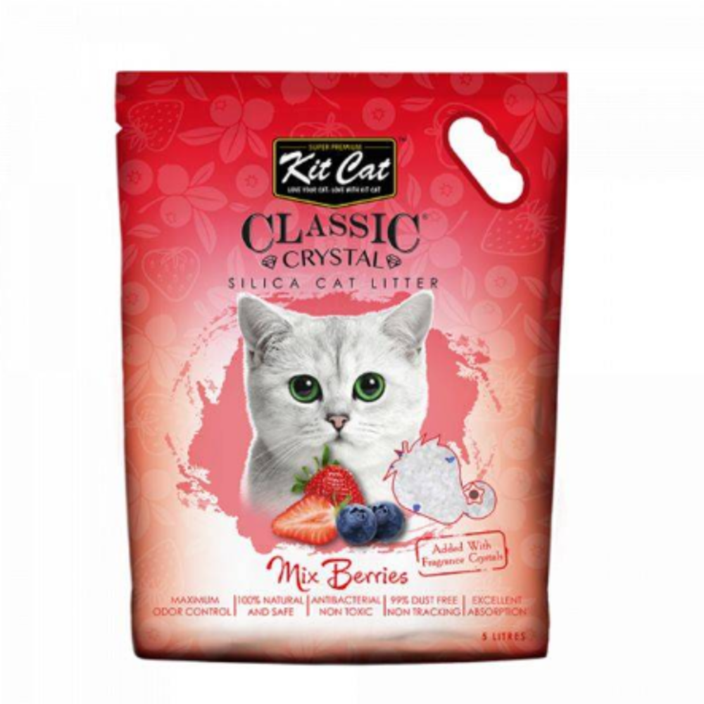 كات رمل كلاسيك كريستال للقطط متعدد الروائح – 5 لتر