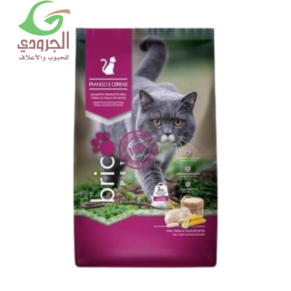 بريك طعام جاف مشكل للقطط البالغة 20 كجم