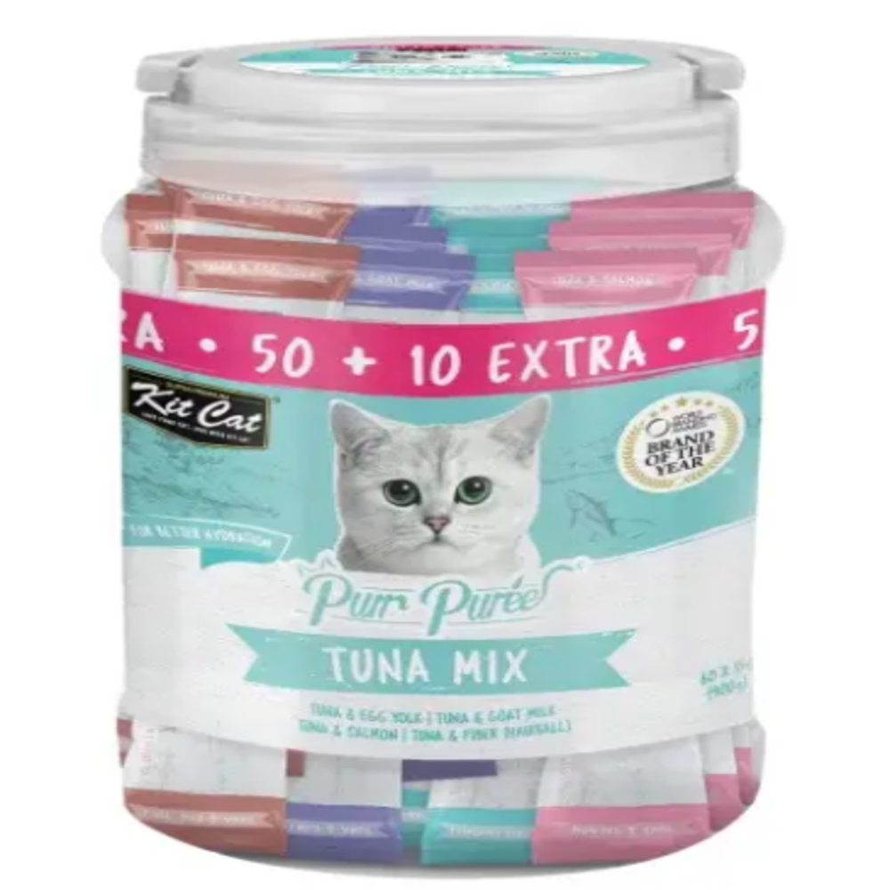 مكافآت قطط اقتصادية مشكلة بالتونا من كيت كات – 60 × 15 غرام