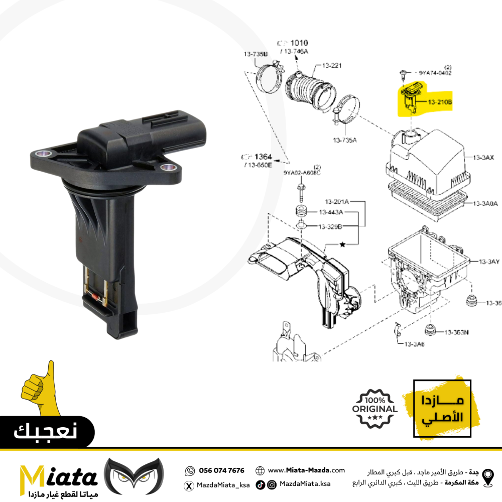 Mazda CX-9 Air Pressure Sensor
