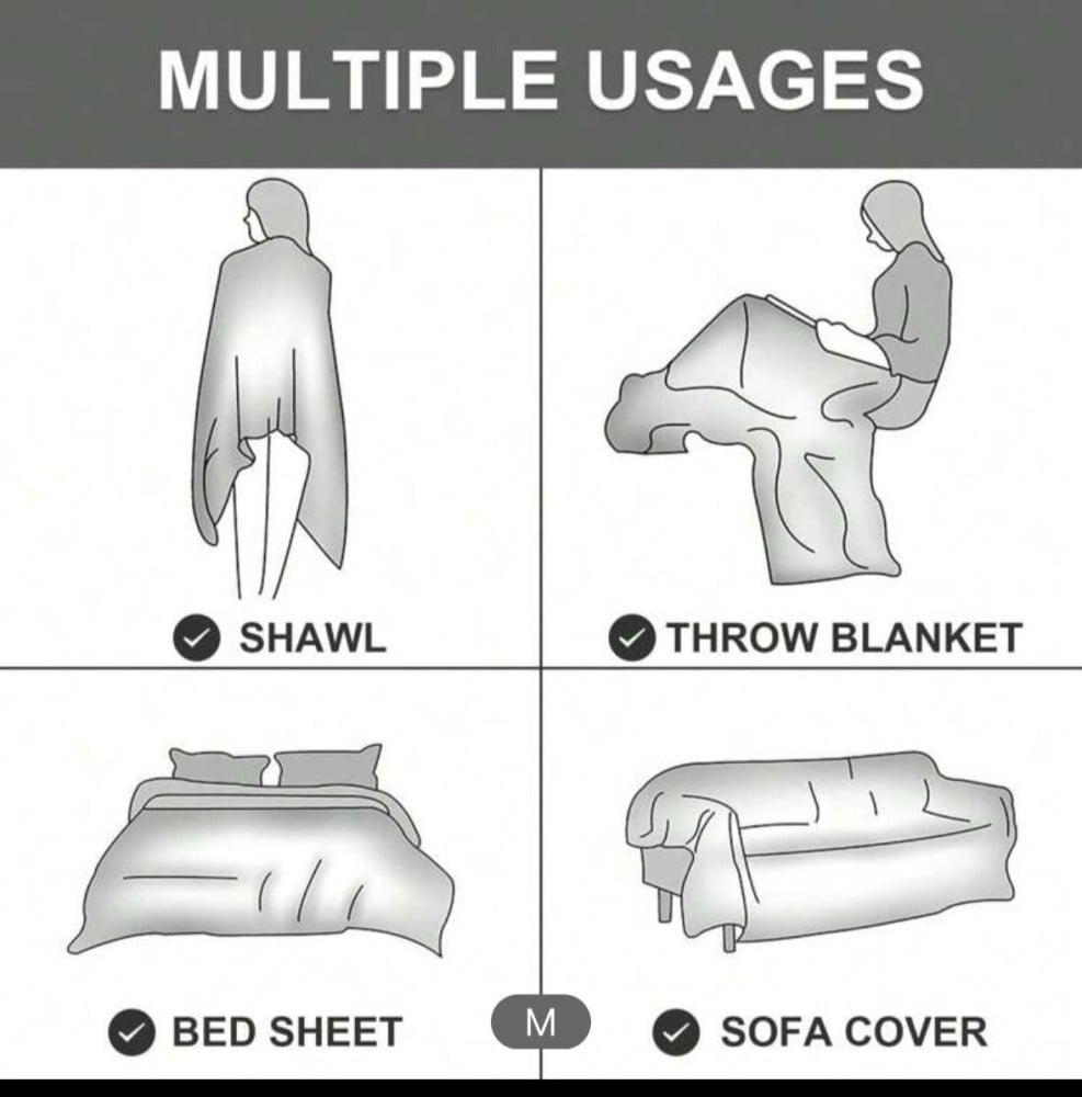 بطانية شتوية - خفيف ودافئ