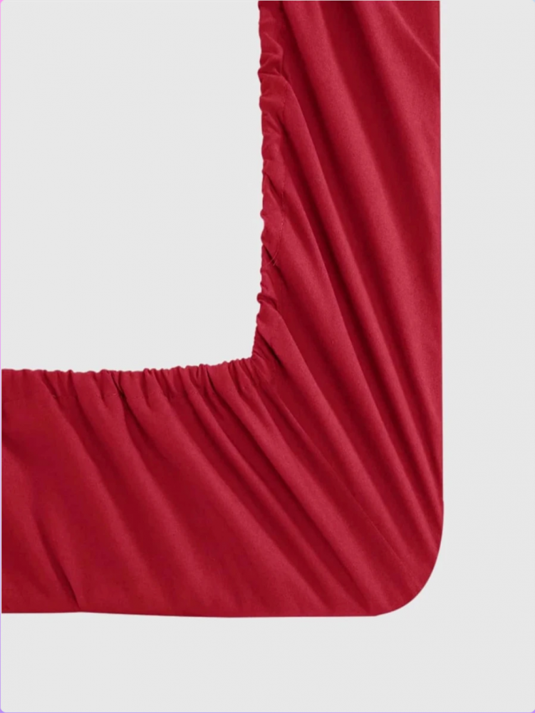 شرشف شتوي أحمر