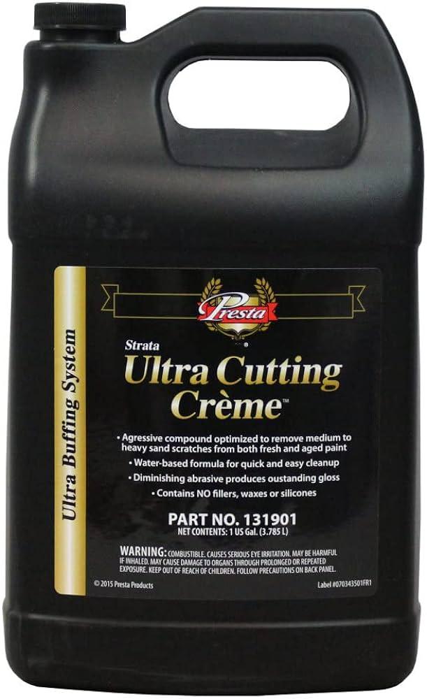 بريستا ULTERA CUTTING CREME كريم القطع الفائق يزيل الخدوش الرملية الدقيقة من شركة (PRESTA)