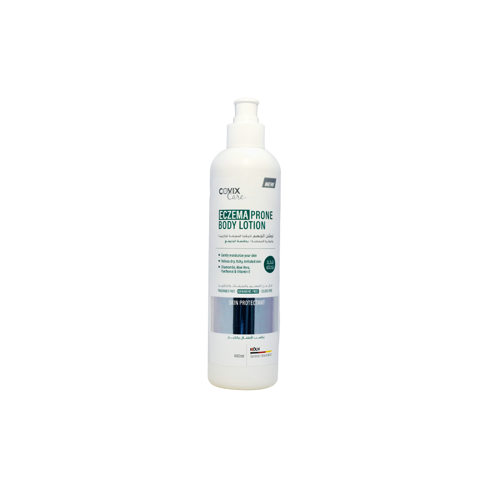 كوفيكس كير لوشن الجسم للبشرة المعرضة للاكزيما والبشرة الحساسة 400مل | COVIX CARE ECZEMA PRONE BODY LOTION 400ML