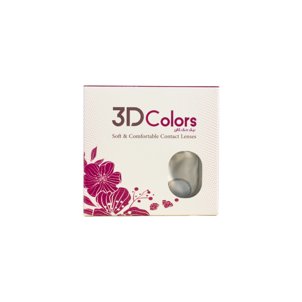 ثري دي كالرز عدسات ملونة شهرية - بني | 3D COLORS MONTHLY LENSES - BROWN