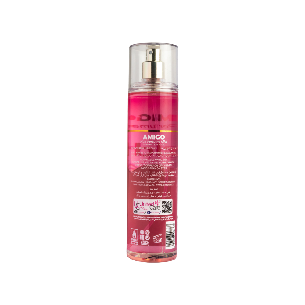 أميجو رذاذ معطر للشعر أدد 2 - 250 مل | AMIGO HAIR PERFUME MIST ADD2 - 250ML