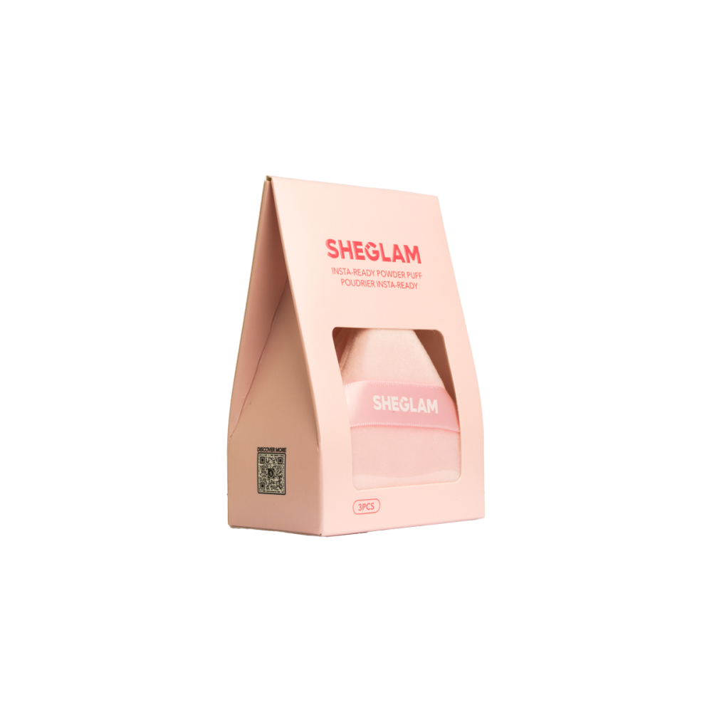 شيقلام انستا ريدي سفنجات بودر بف للمكياج 3 قطع | SHEGLAM INSTAREADY POWDER BUFF 3PCS