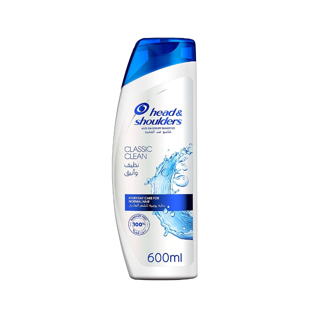 هيد اند شولدر شامبو نظيف وأنيق 600 مل | HEAD & SHOULDERS SHAMPOO CLASSIC CLEAN 600 ML
