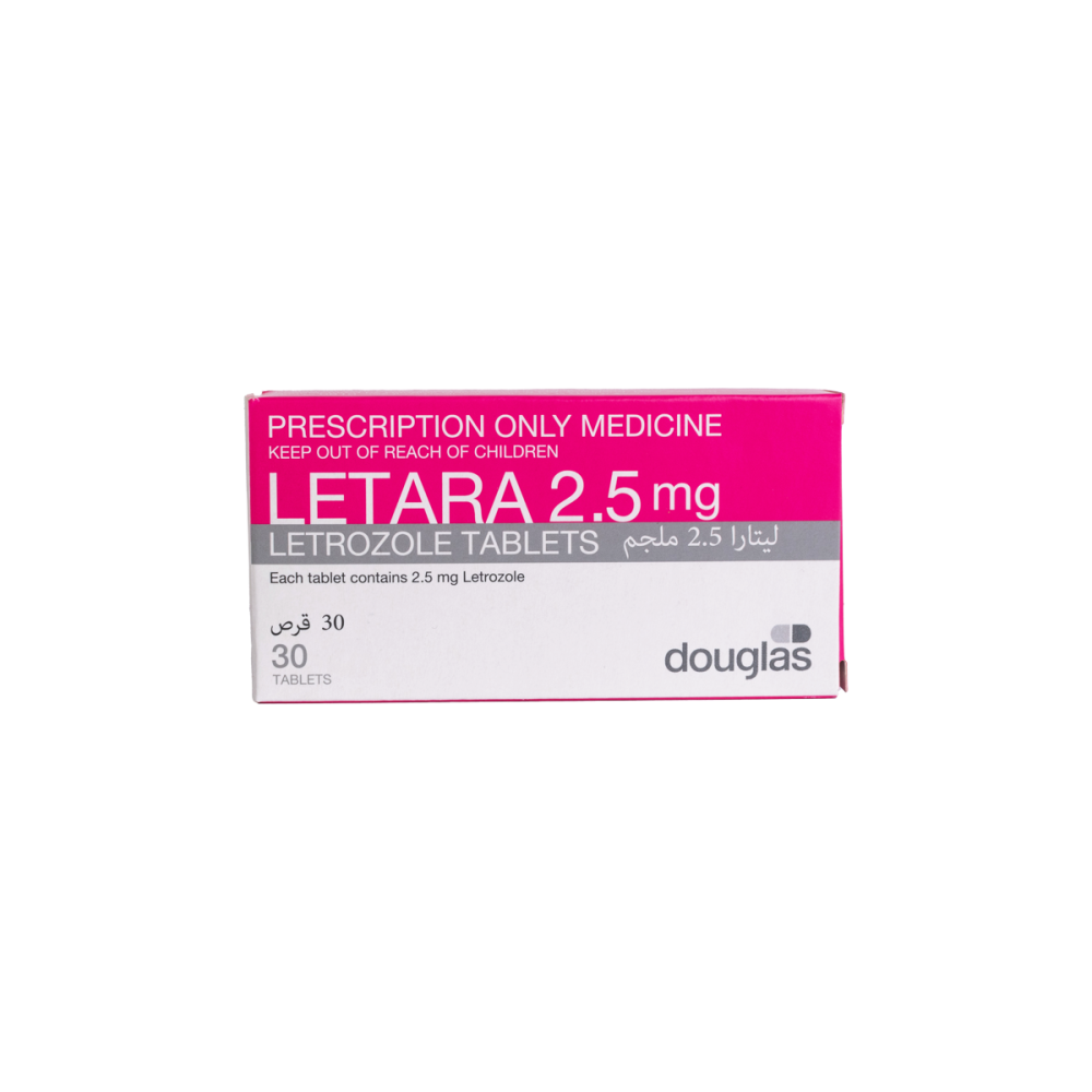 ليتارا 2.5 مجم 30 قرص | LETARA 2.5MG 30TAB