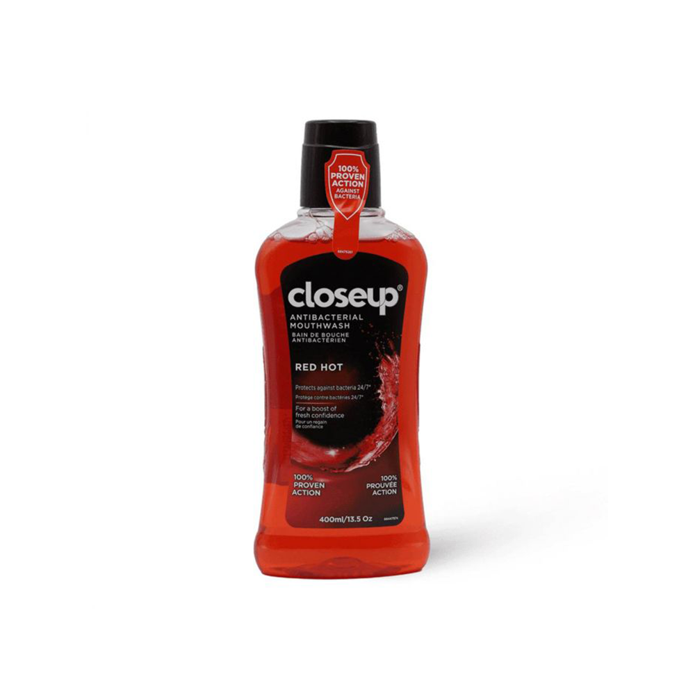CLOSE UP MW RED HOT 300 ML | كلوز اب غسول للفم ريد هوت 300 مل
