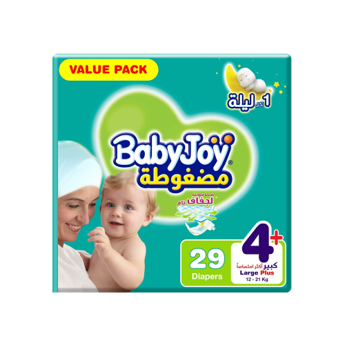 BABY JOY VALUE L+ 29pc | بيبي جوي حفاضات أطفال رقم...