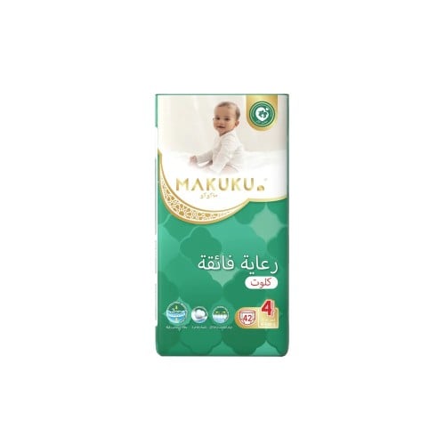 MAKUKU BABY DIAPER PRO CARE NO 4 PANTS 42 PCS | ما...