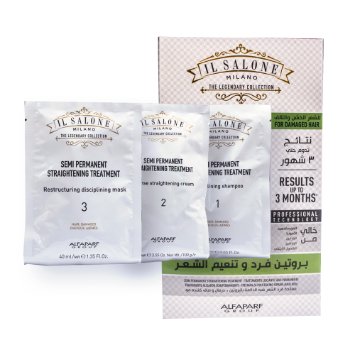 IL SALONE PROTEIN STRAIGHTENING KIT WITH ARGAN OIL...