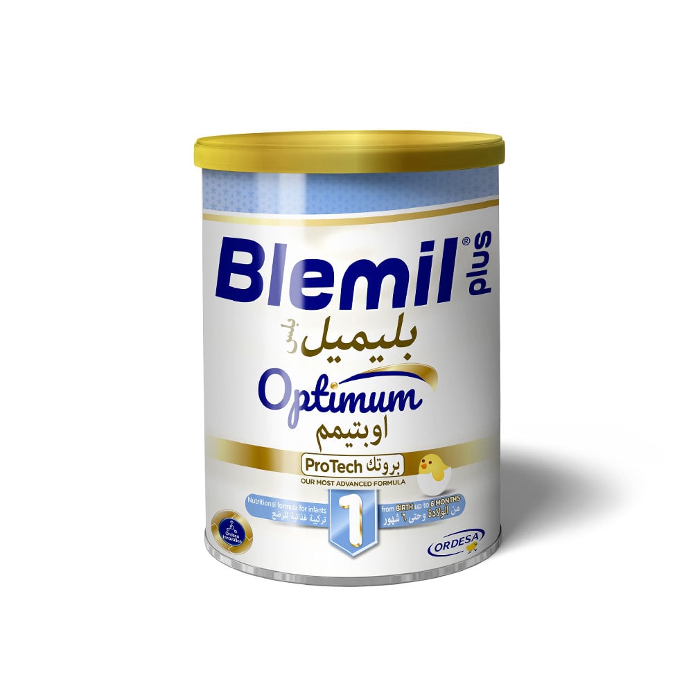 بليميل بلس اوبتيمم بروتك حليب أطفال رقم 1 تركيبة للرضع 400 جرام | BLEMIL PLUS OPTIMUM NO 1 MILK 400G