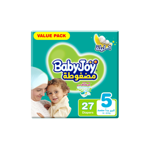 BABY JOY VALUE XL 27 pc | بيبي جوي حفاضات أطفال رق...