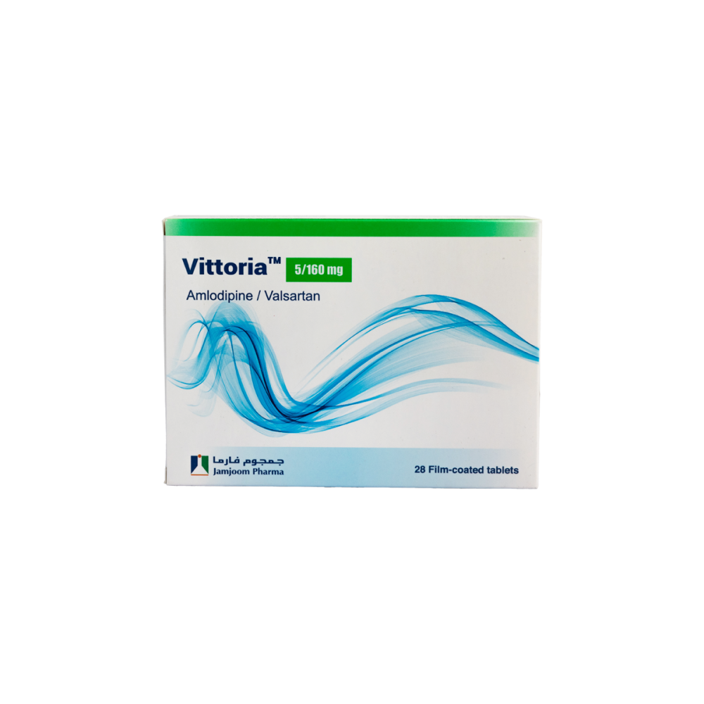 VITTORIA 5/160 MG 28 TAB | فيتوريا 5/160 مجم 28 قرص