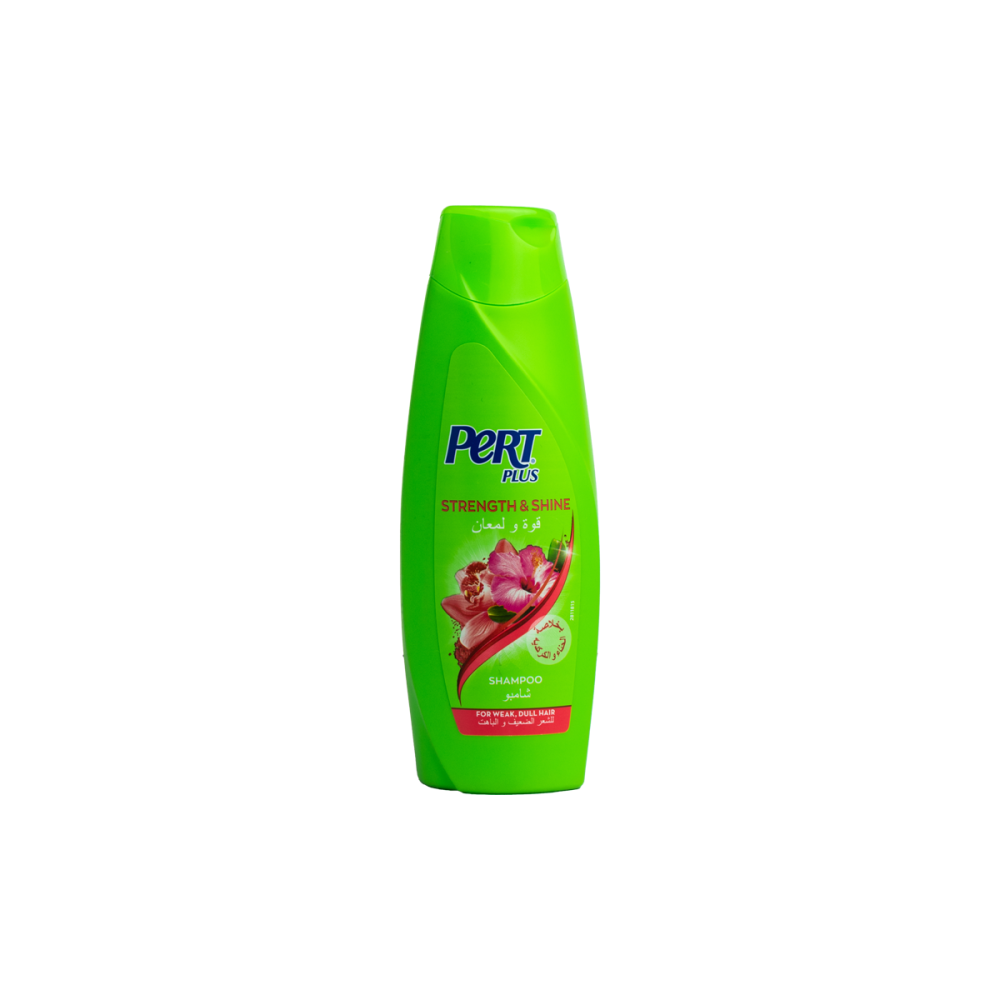 برت بلس شامبو للشعر قوة ولمعان بخلاصة الحناء والكركدية 200 مل | PERT PLUS SHAMPOO STRENGTH AND SHINE HENNA AND HIBISCUS EXTRACT 200ML